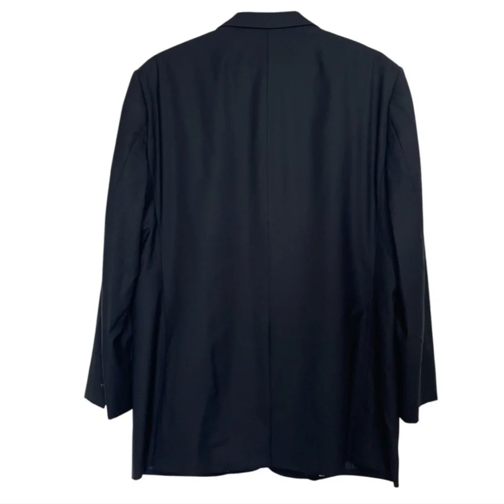 Brooks Brother's Men's Italian Wool Navy Blue Suit Coat Jacket. Size 45R - Picture 2 of 8